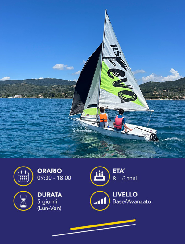 Corso di vela stanziale